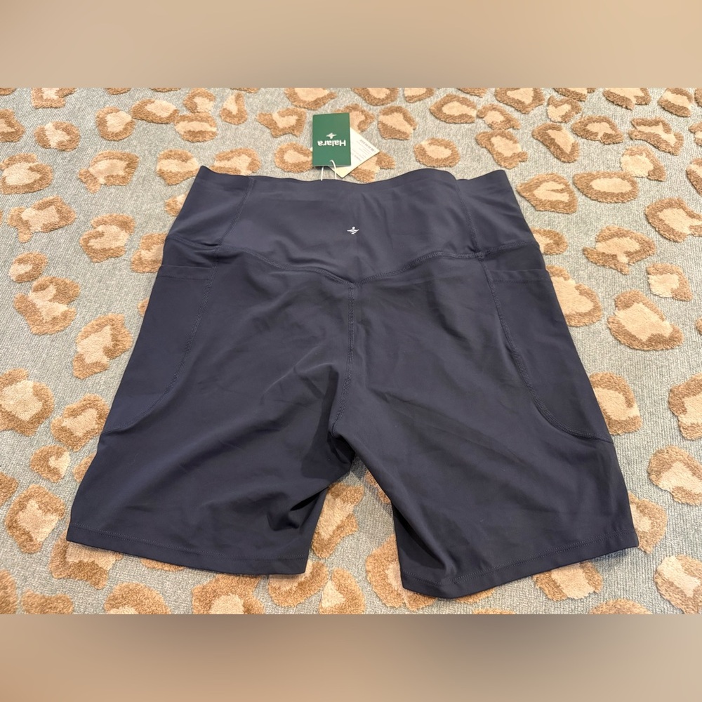 HALARA Women's Dark Blue Bike Shorts - Picture 9 of 9